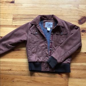 Patagonia hemp denim bomber jacket
